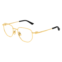 Montatura vista Bottega Veneta BV1301O004-GOLD-GOLD-TRANSPARENT52 - BV1301O004-GOLD-GOLD-TRANSPARENT52